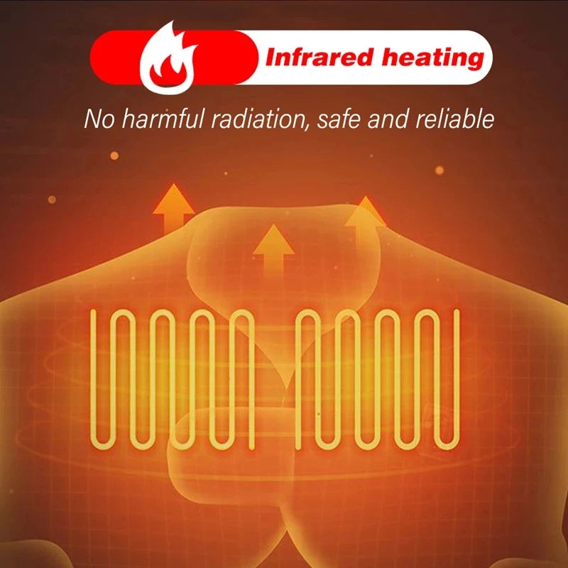 Winter  heating Jacostat Hooded Heat Clothing